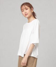 closet story | ＜closet story＞サイドキリカエ クルーネック カットソー(Tシャツ/カットソー)