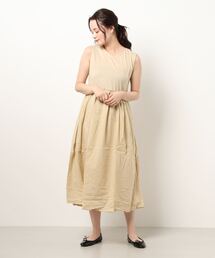 ノースリーブドッキングワンピース