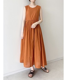 Samansa Mos2 blue | ノースリーブドッキングワンピース(ワンピース)