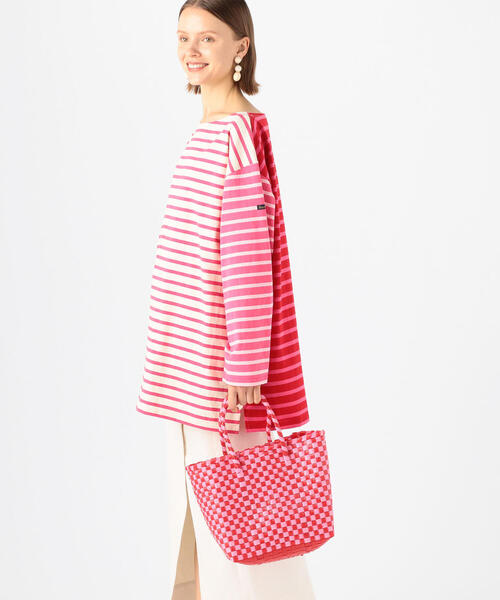 TOMORROWLAND （トゥモローランド）の「LALO SHAYNA かごバッグ（かごバッグ・レディース・グリーン系その他4/パープル系その他4/レッド系その他2・FREE）」の4枚目の写真