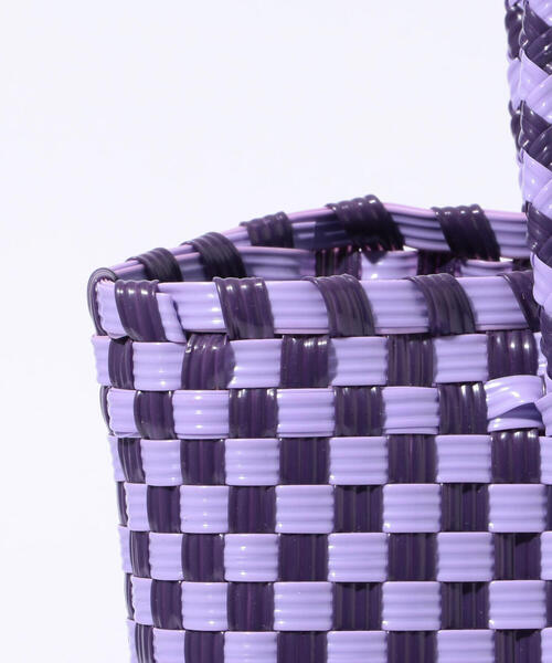TOMORROWLAND （トゥモローランド）の「LALO SHAYNA かごバッグ（かごバッグ・レディース・グリーン系その他4/パープル系その他4/レッド系その他2・FREE）」の8枚目の写真