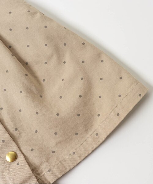 apres les cours(アプレレクール)の「/Vカットフロントボタンジャンパースカート(ジャンパースカート・キッズ・ブラウン/ドット・80/90/100/110/120/130/140)」の13枚目の写真