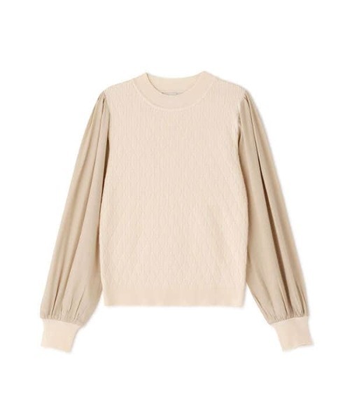 N.（N. Natural Beauty Basic）（エヌエヌナチュラルビューティーベーシック）の「◆シアースリーブニット（ニット/セーター・レディース・オフホワイト/ブルー/ブラック・MEDIUM）」の11枚目の写真