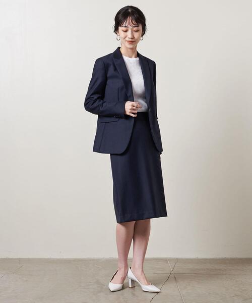 UNITEDARROWS CANONICO タイトスカート ネイビー&ジャケット