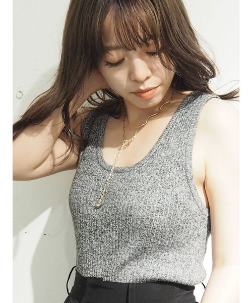 EVRIS（エヴリス）の「ASYMMETRY LONG ネックレス（ネックレス・レディース・シルバー/ゴールド・FREE）」の13枚目の写真