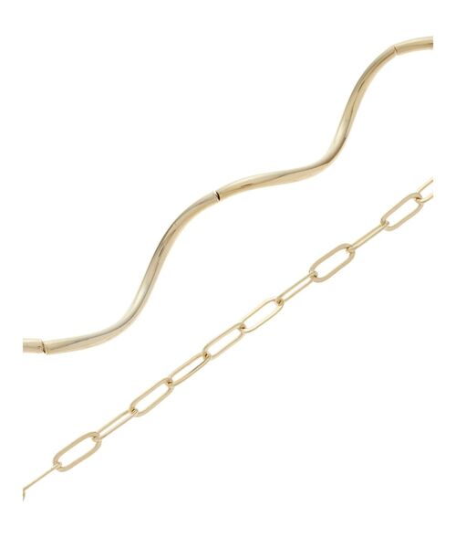 EVRIS（エヴリス）の「ASYMMETRY LONG ネックレス（ネックレス・レディース・シルバー/ゴールド・FREE）」の6枚目の写真