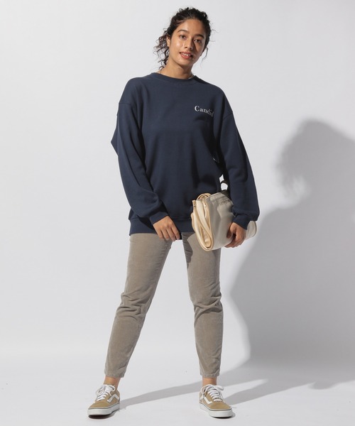 BAYFLOW(ベイフロー)の「ロゴクルースウェット(Tシャツ/カットソー・レディース・ホワイト/ベージュ/パープル/ネイビー・FREE)」の21枚目の写真