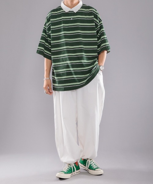 kutir（クティール）の「ドローコードミリタリーライクパンツ（その他パンツ・メンズ・オフホワイト/ブラック/イエロー・SMALL/LARGE/MEDIUM）」の6枚目の写真