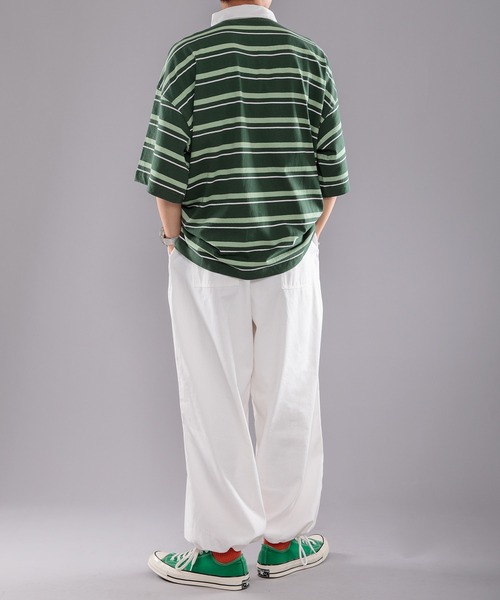 kutir（クティール）の「ドローコードミリタリーライクパンツ（その他パンツ・メンズ・オフホワイト/ブラック/イエロー・SMALL/LARGE/MEDIUM）」の10枚目の写真