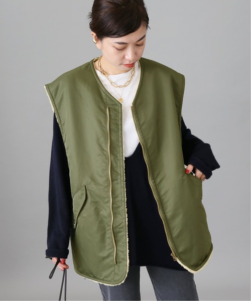 【INSCRIRE/アンスクリア】VEST MA-1◆