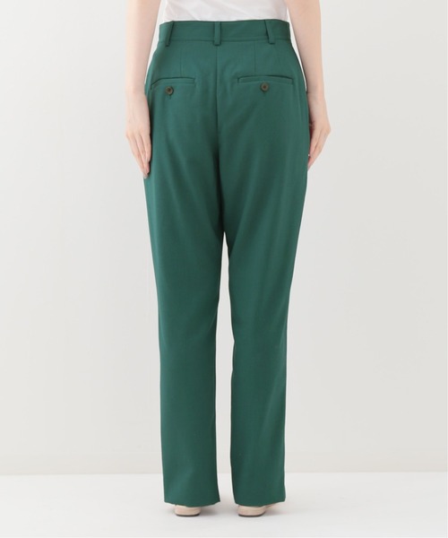 SLOBE IENA（スローブイエナ）の「フロントスリットテーパードパンツ【手洗い可能】◆（その他パンツ・レディース・チャコールグレー/ベージュ/グリーン・38/36）」の5枚目の写真