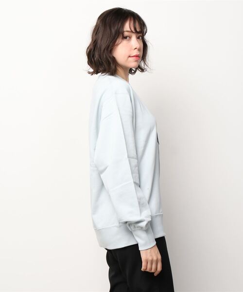 Lee(リー)の「Lee/リー デニムポケット ワンポイント ピスネームロゴ スウェット レディース メンズ トレーナー(スウェット・メンズ・ライトグレー/ブラック/ベージュ/ブルー・S/M/L/XL)」の5枚目の写真