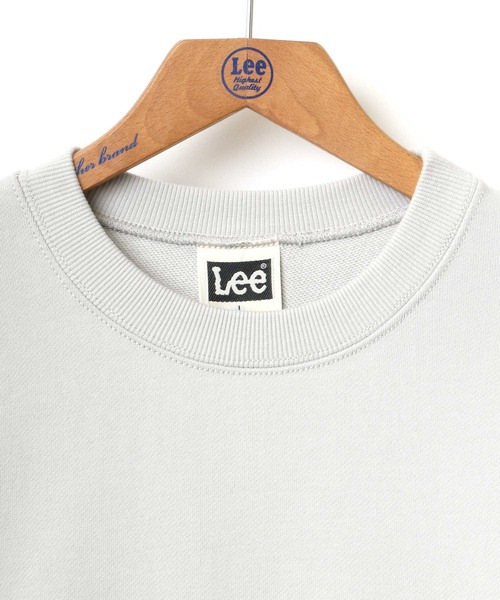 Lee(リー)の「Lee/リー デニムポケット ワンポイント ピスネームロゴ スウェット レディース メンズ トレーナー(スウェット・メンズ・ライトグレー/ブラック/ベージュ/ブルー・S/M/L/XL)」の11枚目の写真