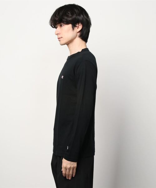 Champion(チャンピオン)の「チャンピオン LONG SLEEVE T-SHIRT_(Tシャツ/カットソー・メンズ・ブラック/ブルー/ホワイト/ネイビー・LL/M/L/S)」の6枚目の写真