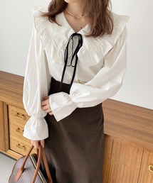 one after another NICE CLAUP | 世界一可愛い！重ね着にも使えるビックカラーアソートブラウス(シャツ/ブラウス)