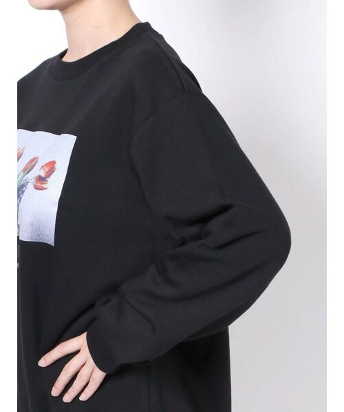 merry jenny（メリージェニー）の「bouquet トレーナー（スウェット・レディース・ブラック/オフホワイト・FREE）」の21枚目の写真