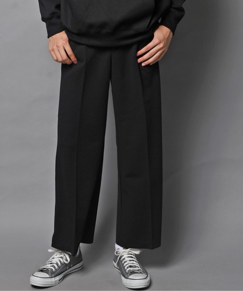 JACKROSE(ジャックローズ)の「JE-カット-ワイドスラックス(スラックス・メンズ・ブラック/ブラウン・M/L)」の2枚目の写真