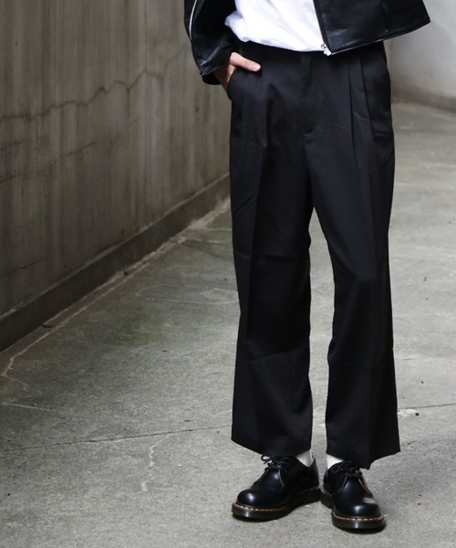 JACKROSE(ジャックローズ)の「JE-カット-ワイドスラックス(スラックス・メンズ・ブラック/ブラウン・M/L)」の18枚目の写真