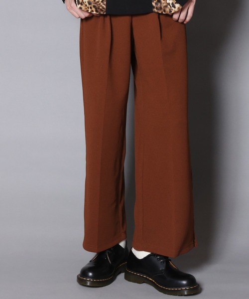 JACKROSE(ジャックローズ)の「JE-カット-ワイドスラックス(スラックス・メンズ・ブラック/ブラウン・M/L)」の3枚目の写真