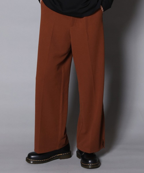 JACKROSE(ジャックローズ)の「JE-カット-ワイドスラックス(スラックス・メンズ・ブラック/ブラウン・M/L)」の12枚目の写真