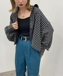 apres jour mignon | アソートショートチェックシャツ 【ZOZOTOWN限定アイテム】(シャツ/ブラウス)