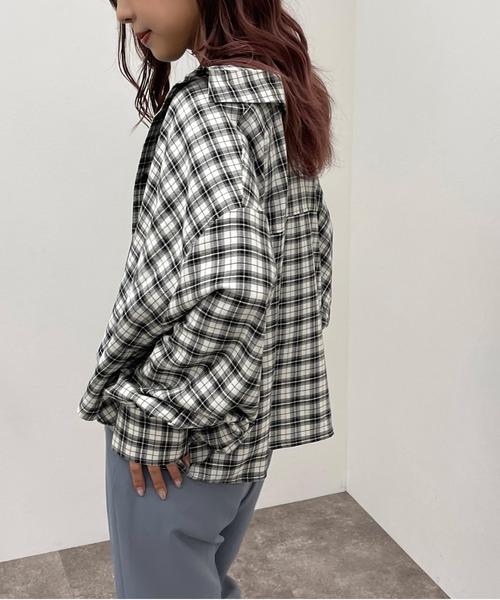 apres jour mignon（アプレジュールミニョン）の「アソートショートチェックシャツ 【ZOZOTOWN限定アイテム】（シャツ/ブラウス・レディース・マスタード/ブラック/グリーン系その他/ブラック系その他/グリーン/ブルー系その他・X-LARGE/フリー）」の18枚目の写真