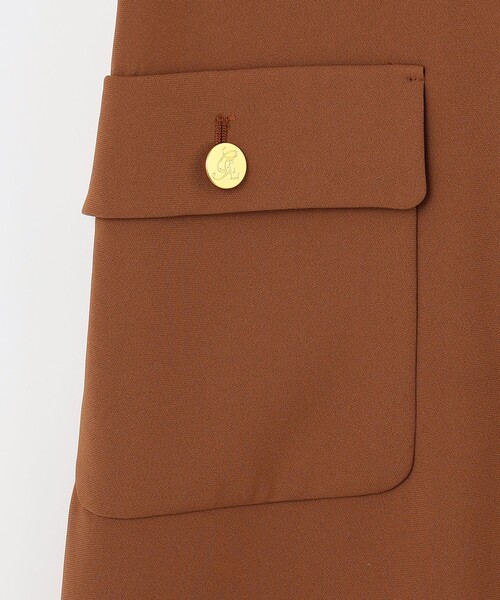 グレースコンチネンタル　ミリタリーフロントジップワンピース セール】ミリタリーフロントジップワンピース（ワンピース