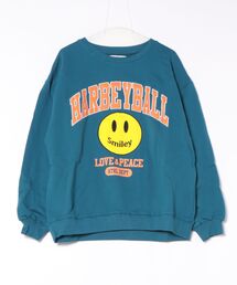 【SMILEY FACE】スマイルカレッジトレーナー/メンズ