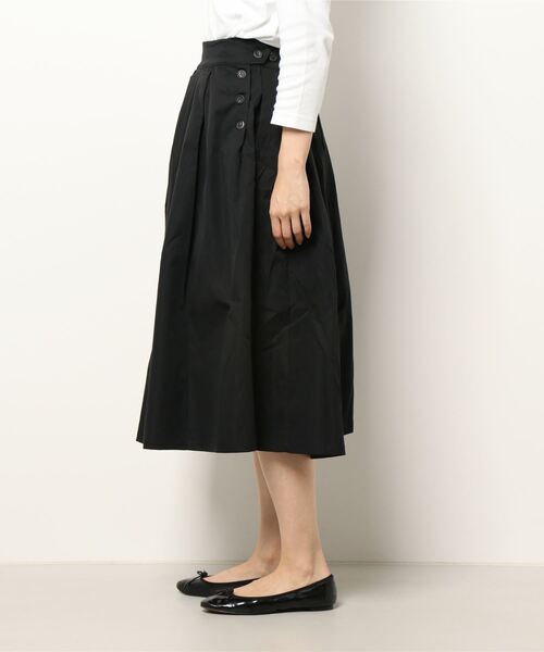 SAISON DE PAPILLON（セゾンドパピヨン）の「プリーツスカート風ガウチョパンツ（その他パンツ・レディース・ブラック/キャメル/ベージュ/ブルー・M/S/L）」の16枚目の写真