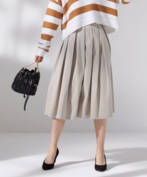 プリーツスカート風ガウチョパンツ