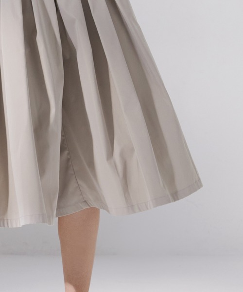 SAISON DE PAPILLON（セゾンドパピヨン）の「プリーツスカート風ガウチョパンツ（その他パンツ・レディース・ブラック/キャメル/ベージュ/ブルー・M/S/L）」の14枚目の写真