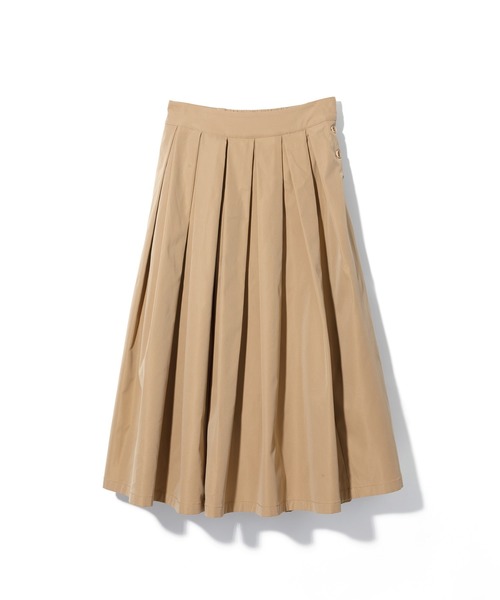 SAISON DE PAPILLON（セゾンドパピヨン）の「プリーツスカート風ガウチョパンツ（その他パンツ・レディース・ブラック/キャメル/ベージュ/ブルー・M/S/L）」の9枚目の写真