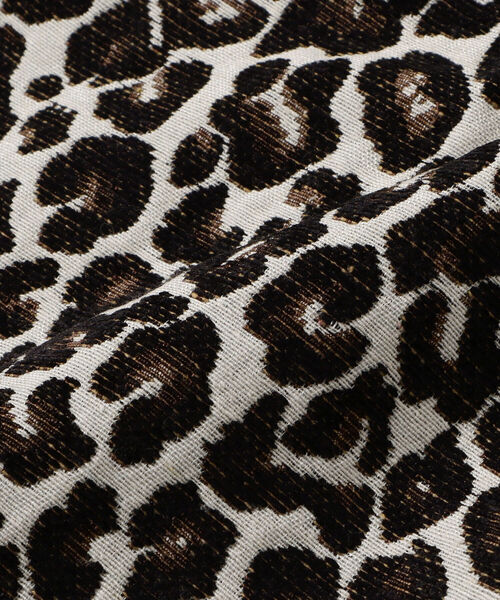 Ray BEAMS（レイビームス）の「Ray BEAMS / ヒョウ柄 ジャカード ミニ スカート（スカート・レディース・ブラック・1/0）」の12枚目の写真