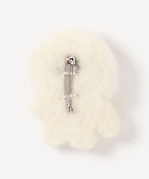chambre de charme(シャンブルドゥシャーム)の「ANIMAL FELT BROOCH(ブローチ/コサージュ・レディース・ブラック/ブラウン/グレー/アイボリー・FREE)」の8枚目の写真
