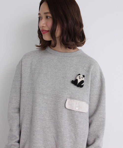 chambre de charme(シャンブルドゥシャーム)の「ANIMAL FELT BROOCH(ブローチ/コサージュ・レディース・ブラック/ブラウン/グレー/アイボリー・FREE)」の11枚目の写真