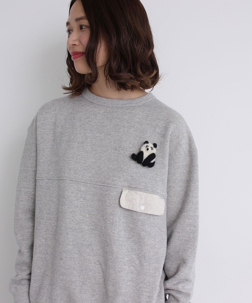 chambre de charme(シャンブルドゥシャーム)の「ANIMAL FELT BROOCH(ブローチ/コサージュ・レディース・ブラック/ブラウン/グレー/アイボリー・FREE)」の13枚目の写真