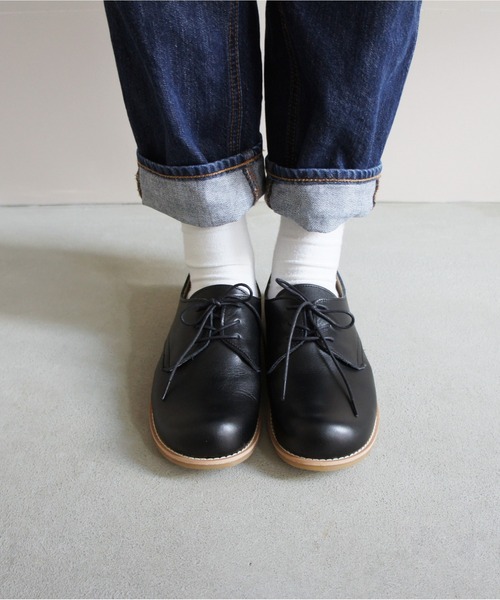 TIDEWAY(タイドウェイ)の「ICY LACE UP SHOES(ドレスシューズ・レディース・アッシュグレー/ブラック/レッド/オフホワイト・S/M/L)」の13枚目の写真