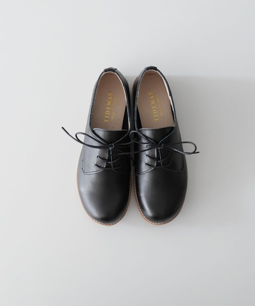 TIDEWAY(タイドウェイ)の「ICY LACE UP SHOES(ドレスシューズ・レディース・アッシュグレー/ブラック/レッド/オフホワイト・S/M/L)」の12枚目の写真