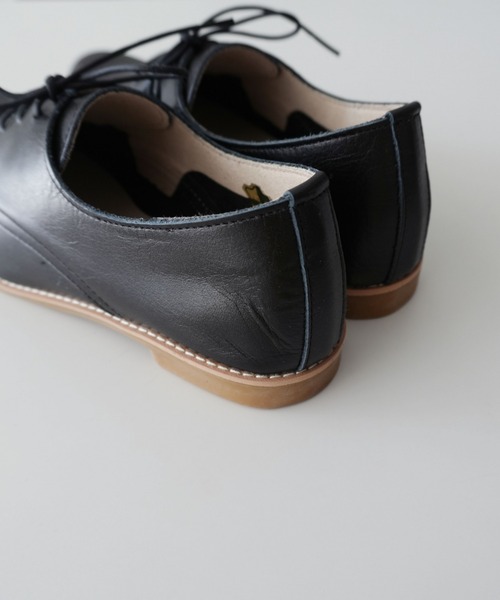 TIDEWAY(タイドウェイ)の「ICY LACE UP SHOES(ドレスシューズ・レディース・アッシュグレー/ブラック/レッド/オフホワイト・S/M/L)」の15枚目の写真
