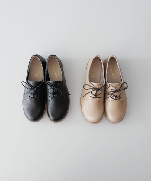 TIDEWAY(タイドウェイ)の「ICY LACE UP SHOES(ドレスシューズ・レディース・アッシュグレー/ブラック/レッド/オフホワイト・S/M/L)」の21枚目の写真