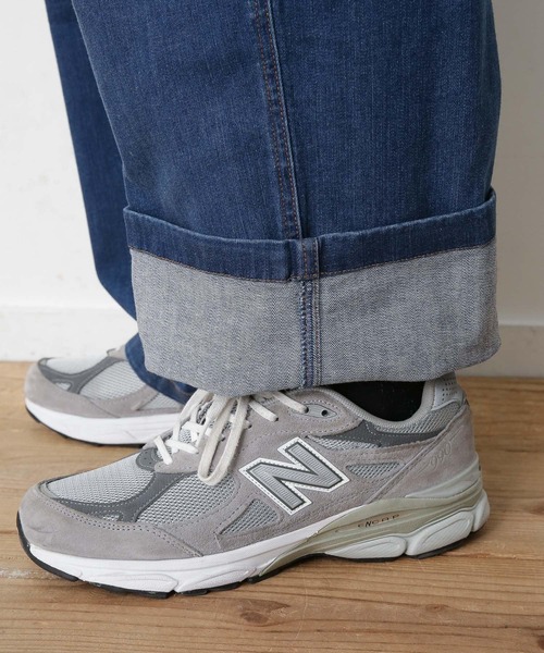 Gramicci（グラミチ）の「GRAMICCI　DENIM WIDE PANTS（デニムパンツ・メンズ・ライトインディゴブルー/インディゴブルー・LARGE/MEDIUM）」の8枚目の写真