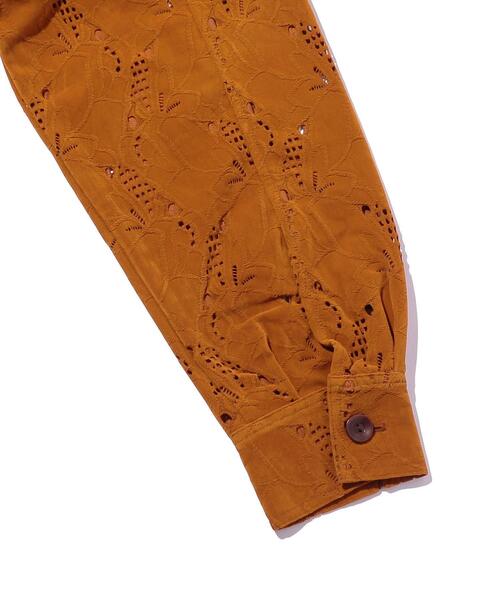 ANDERSSON BELL(アンダースンベル)の「<Andersson Bell> CARIO EMBROIDERY SHIRTS/シャツ(シャツ/ブラウス・メンズ・ブラウン・M/L)」の4枚目の写真