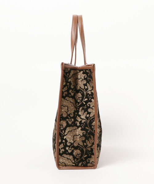 Ray BEAMS（レイビームス）の「BAGMATI × Ray BEAMS / ジャカード トートバッグ（トートバッグ・レディース・ブラック・ONE SIZE）」の4枚目の写真