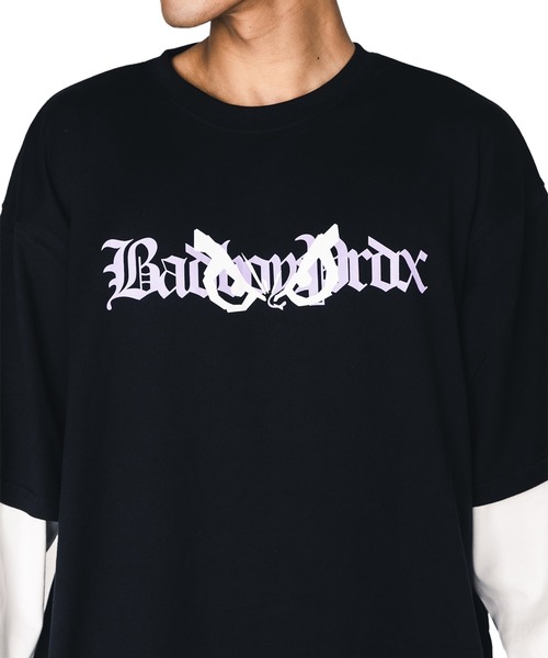 BAD BOY（バッドボーイ）の「【BADBOY】PRDX別注BADBOYレイヤードロンTee（Tシャツ/カットソー・レディース・グレー/ブラック・LARGE/MEDIUM）」の10枚目の写真
