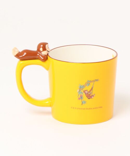 BIRTHDAY BAR（バースデイバー）の「おさるのジョージ マグカップ（グラス/マグカップ/タンブラー・レディース・イエロー・フリー）」の3枚目の写真