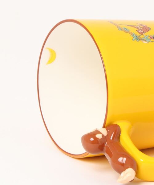 BIRTHDAY BAR（バースデイバー）の「おさるのジョージ マグカップ（グラス/マグカップ/タンブラー・レディース・イエロー・フリー）」の2枚目の写真