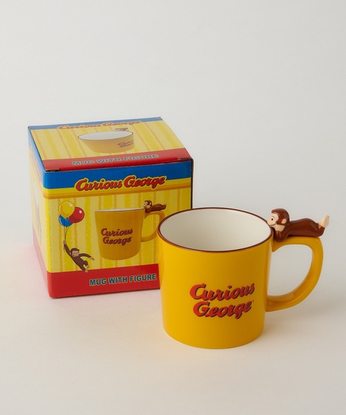 BIRTHDAY BAR（バースデイバー）の「おさるのジョージ マグカップ（グラス/マグカップ/タンブラー・レディース・イエロー・フリー）」の5枚目の写真
