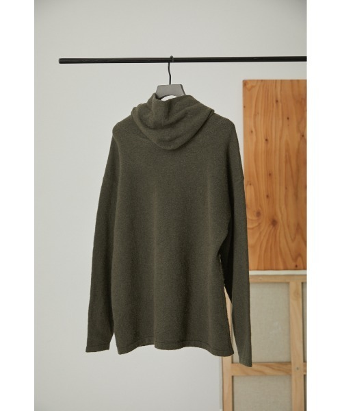 RIM.ARK（リムアーク）の「2way hood knit tops（ニット