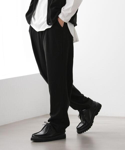 FEELING MADE（フィーリングメイド）の「FEELING MADE ストレッチマイクロフリース ジョガーパンツ <UNISEX>（スウェットパンツ・レディース・ブラック/オリーブ・SMALL/MEDIUM/LARGE）」の6枚目の写真