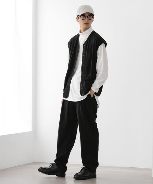 FEELING MADE（フィーリングメイド）の「FEELING MADE ストレッチマイクロフリース ジョガーパンツ <UNISEX>（スウェットパンツ・レディース・ブラック/オリーブ・SMALL/MEDIUM/LARGE）」の8枚目の写真